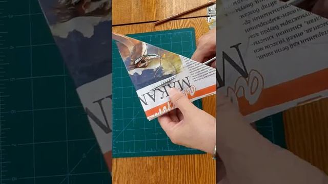 Как вырезать самый простой казахский  #ою #орнамент