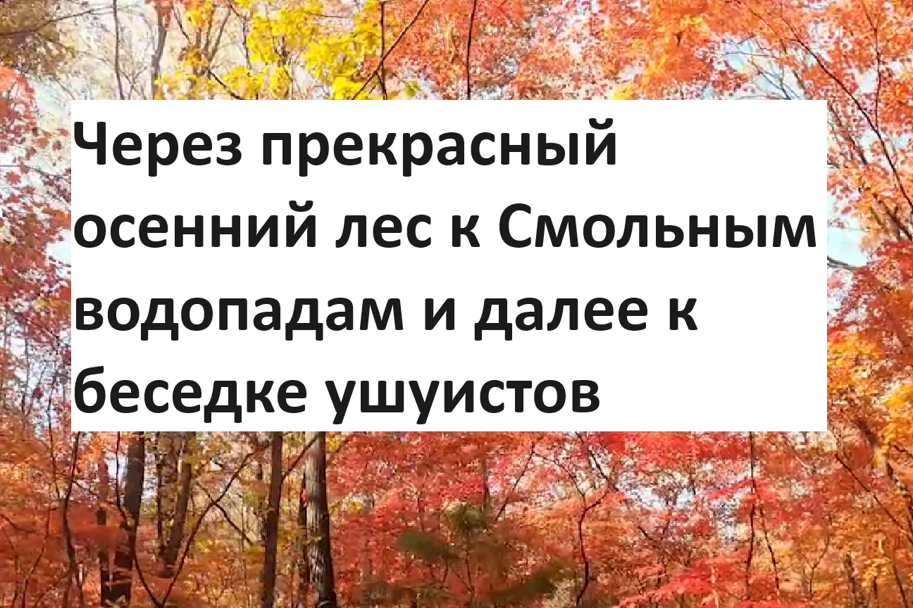 Путешествие одного дня на Смольные водопады