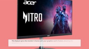 Acer Nitro XFA243Y Sbiipr 23.8” Full HD (1920 x 1080) VA Gaming Monitor Review