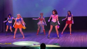 Косплей - дефиле Сейлор Мун //🌙 Великолепная четверка и Усаги // Sailor Moon cosplay ✨