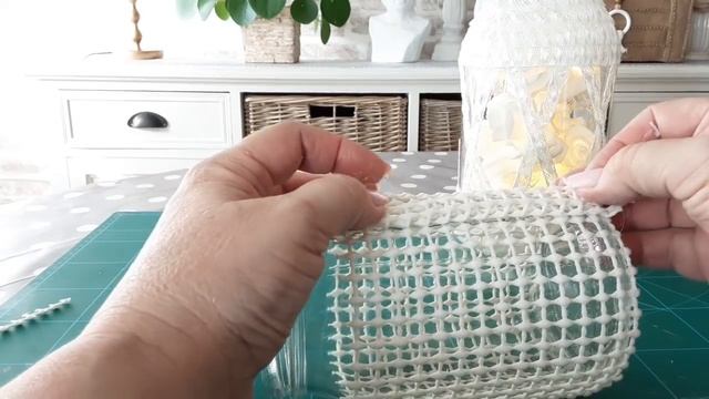 3 ИДЕИ  поделок из СТЕКЛЯННЫХ БАНОК и  коврика  своими руками смотреть онлайн