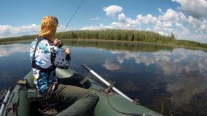 Попла-поппер - как поймать трофей. Ловля крупной красноперки на попла-поппер. Тизер.