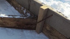 Треугольник для уборки снега