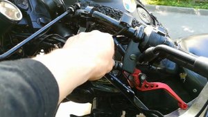 Мото. Распаковка троса сцепления на Wels трофейный. Учимся менять трос сцепления.