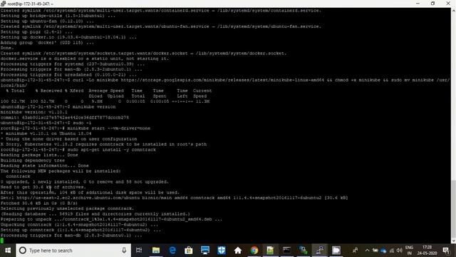 Running Minikube Kubernetes Cluster on AWS EC2