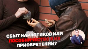 Пособничество в приобретении или сбыт наркотиков? Особенности квалификации действий пособника.