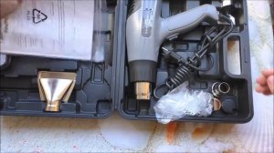 FinePower HG 1600 Строительный Фен | Распаковка отзыв обзор