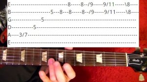 15 Great Led Zeppelin Riffs - Guitar Lesson WITH TABS!