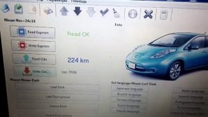 iProgPRO коррекция пробега Nissan Serena