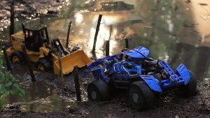 Мультик про машинки. Трактор, кран, погрузчик и экскаватор. МанкитуМульт