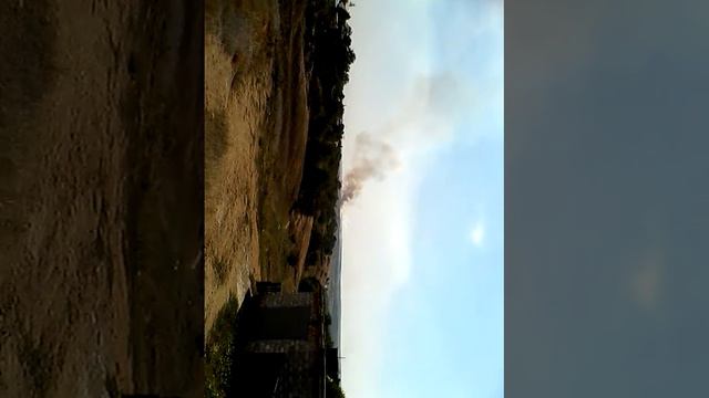 что то горит а районе карьера в городе Краснодон. смотреть онлайн