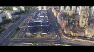 Центр Минска с высоты птичьего полета