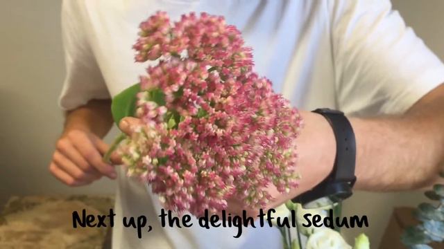 Roses, sedum, lisianthus, eucalyptus смотреть онлайн