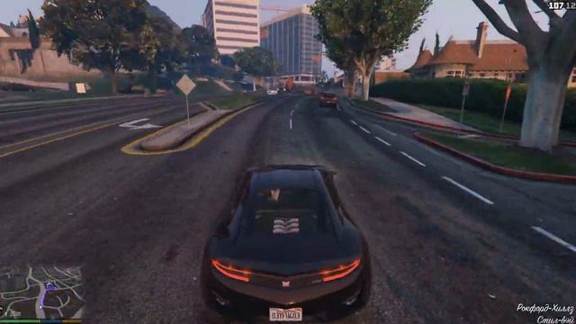 GTA V на PC - Скоростное Прохождение #4 ОСТОРОЖНО, ЗЛОЙ ЧОП (Speed Run)