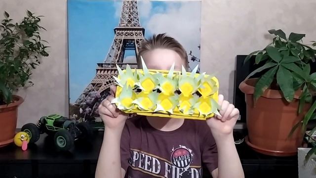 Пасхальная корзина своими руками.Корзинка на Пасху от Ярика. смотреть онлайн