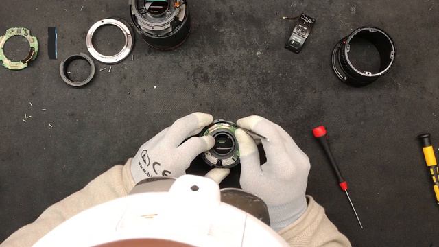 How to repair Canon lens EF 100 F 2.8 IS USM L - IS not working (IS lock defective) смотреть онлайн