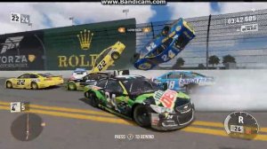 FORZA MOTORSPORT 7 - NASCAR Crash Compilation (Daytona 500-Homestead)