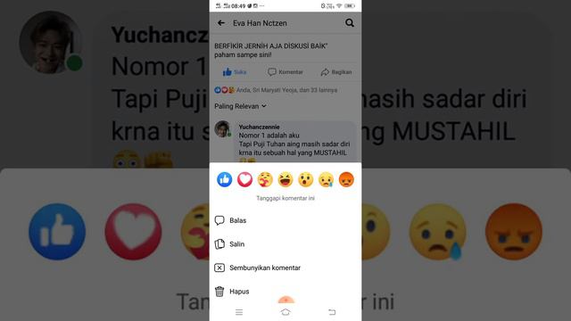 Cara Menyembunyikan Komentar di Facebook