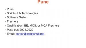 Fresher and Junior QA Vacancies | 23 July 2022 | Manual Testing | Automation Testing | Across India