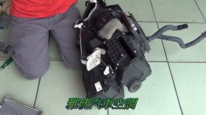Evaporator core replacement NISSAN TIIDA 2008 蒸發器更換全記錄エバポレーター交換HD