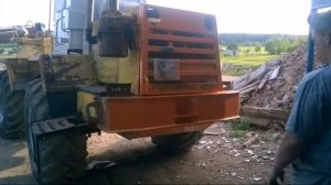 Возрождение фронтального погрузчика ТО-18 "Амкадор". Процесс покраски.