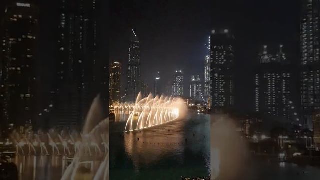 Dubai Mall Fountain Show Hyperlapse | Dubai Mall Fountain Show Timelapse