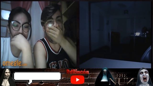 THE NUN JUMSCARE PRANKS I LA MONJA "VALAK" : REACCIÓN , SUSTOS Y BAILES en OMEGLE #PelisDeTerror смотреть онлайн