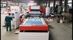 Автоматическая линия прессования на базе вакуумного пресса с избыточным давление TZM.