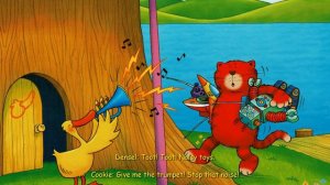 Cookie & Friends B - U2 Noisy Toys - Stop that Noise! (audio story with text)