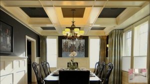 Кессонный потолок в интерьере