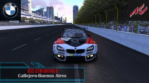 BMW M6 GT3 (rss gtm bayro 6) - Callejero Buenos Aires Assetto Corsa..mp4