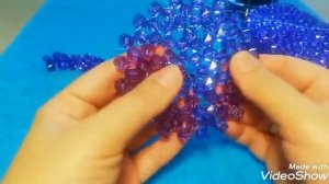 Diy Round bag made of beads #7. Круглая сумка из бусин #7.