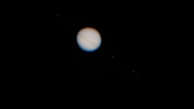 Jupiter Live View Through Meade LightBridge Plus 16