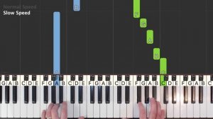 Fly Me To The Moon - Piano Tutorial Easy - Sheet Music (Synthesia)