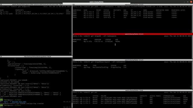Horizontal Scaling Up-down the MongoDB on Kubernetes | Run Production-Grade Databases on Kubernetes
