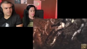 PAI e MÃE REACT Sessão Spoiler - A História de God of War (react a história do GOD OF WAR )