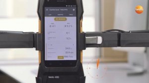 Измерение с помощью Testo 400
