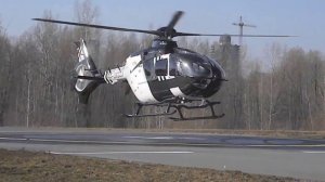 Вертолёт посадка взлёт