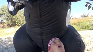 Костюм Тирекса. Надувной костюм тирекса