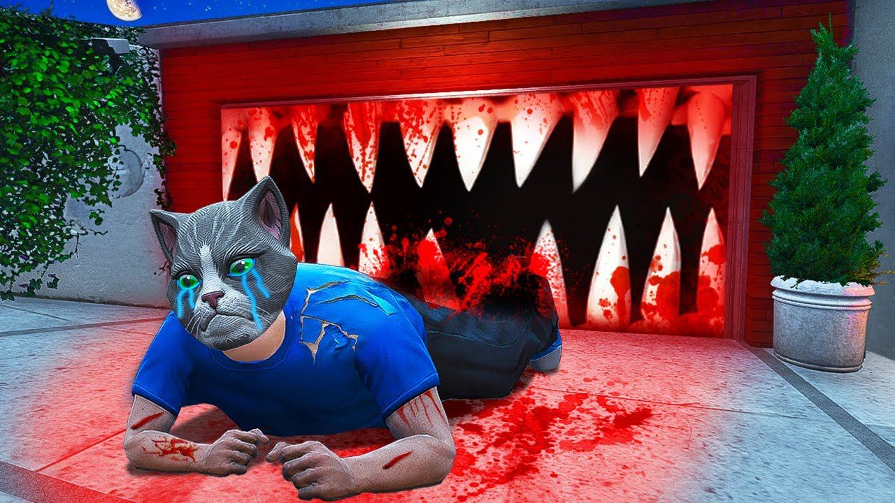 НАШЁЛ КОШМАРНЫЙ ГАРАЖ ФРАНКЛИНА И УЗНАЛ ЕГО ТАЙНУ ГТА 5 МОДЫ МУРКА