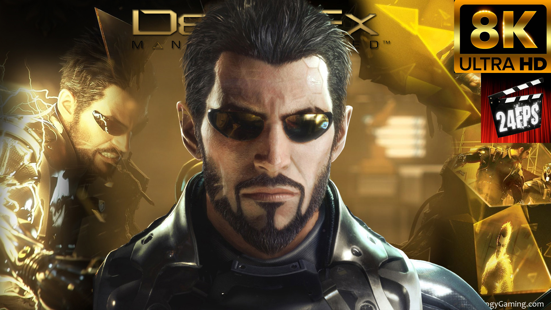 Deus Ex Mankind Divided - All Trailers and Cinematics (  Special  8K)