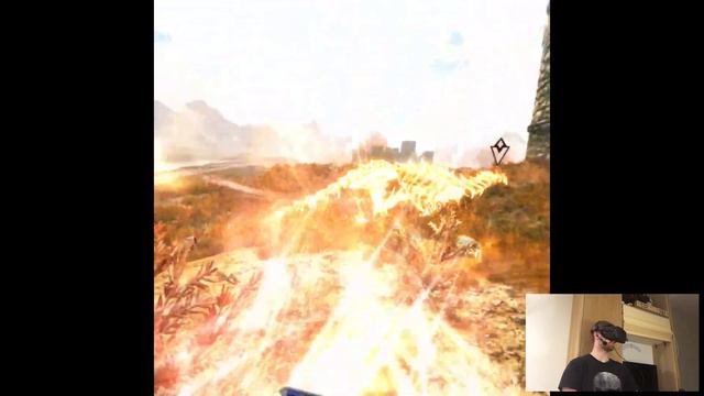 DRAGONBORN - The Elder Scrolls V: Skyrim VR | Part 5 Playthrough | Oculus Quest VR (Link) смотреть онлайн