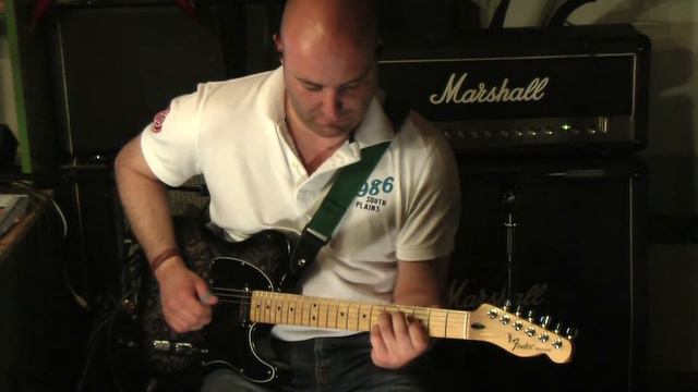 Fender Telecaster FSR Black Paisley смотреть онлайн