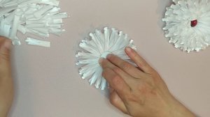 Бантики из атласной ленты 2,5 см.