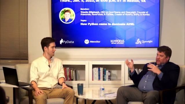 How Python Came to Dominate AI & ML with Travis Oliphant | PyData DC смотреть онлайн