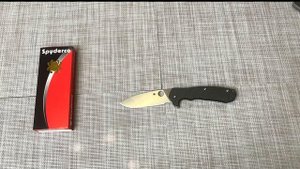 Обзор Spyderco Amalgam. Складной нож Spyderco Amalgam C234CFP. Характеристики Спайдерко Амальгам.