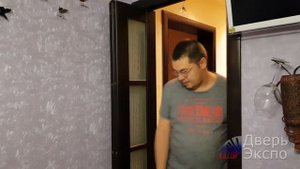 Дверь книжка - две створки