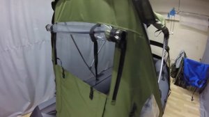 Комбинированный ходовой тент для лодки ПВХ