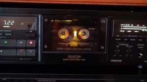 Sony TC-K 555 ESR after repair & alignment TDK D