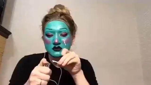 Шрек косплей. Новогодний макияж. « Рождественские гадания » грим. смотреть онлайн